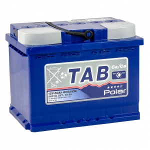 TAB Polar Blue 60 Ah/12V Euro (0)